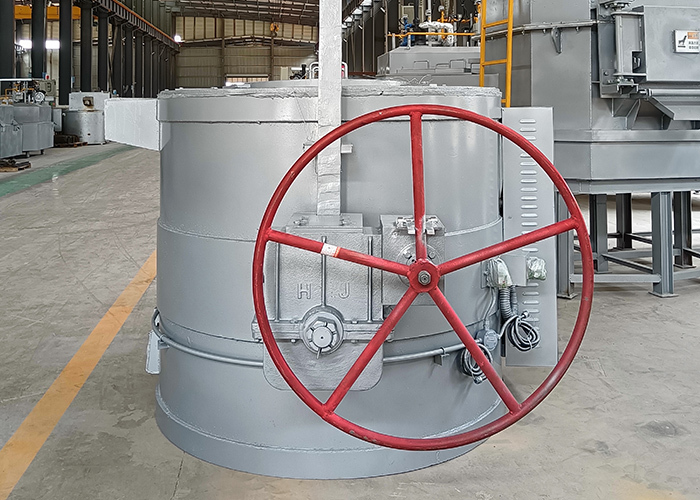 CPDQ Hang Type Resistance Transfer Pouring Crucible Furnace